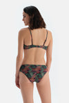 Multicolor Yüksek Bel Bikini Alt