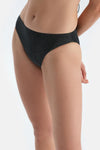 Siyah Normal Bel Bikini Alt