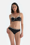 Siyah Normal Bel Bikini Alt