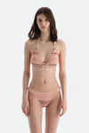 Multicolor Düşük Bel Bikini Alt