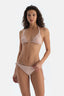 Ekru Spagetti Bikini Alt