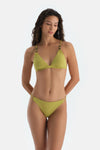 Fıstık Yeşili Düşük Bel Bikini Alt