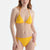 Sarı Spagetti Bikini Alt