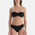 Siyah Orta Bel Bikini Alt