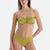 Fıstık Yeşili Orta Bel Bikini Alt