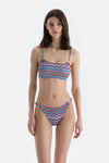 Multicolor Orta Bel Bikini Alt