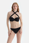Siyah Düşük Bel Bikini Alt