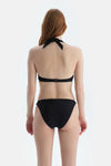 Siyah Düşük Bel Bikini Alt