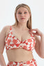 Multicolor Korseli Toparlayıcı Bikini Üst