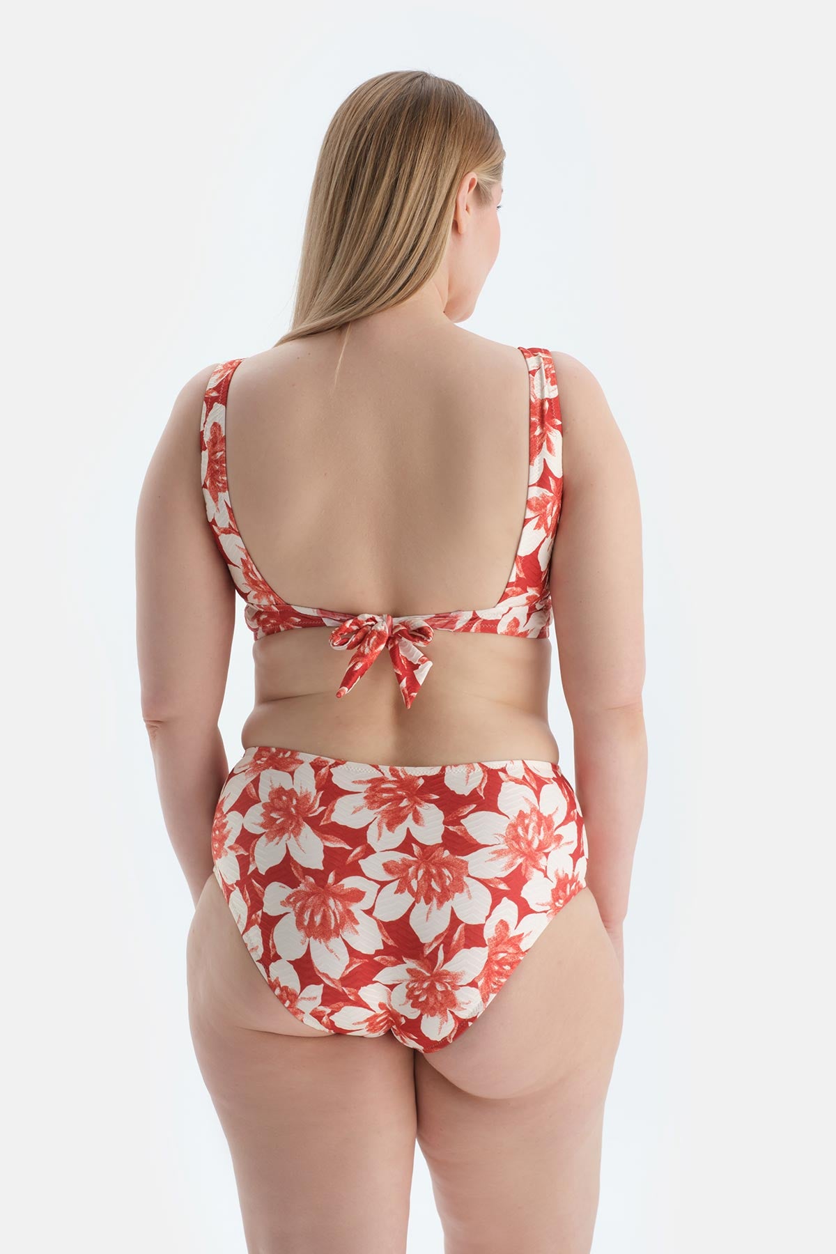 Multicolor Korseli Toparlayıcı Bikini Üst