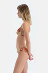 Multicolor Üçgen Bikini Üst