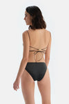 Siyah Straplez Bikini Üst