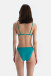 Yeşil Üçgen Kaplı Bikini Üst