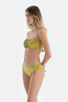 Fıstık Yeşili Straplez Bikini Üst