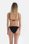 Siyah Üçgen Küçük Bikini Üst