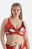 Multicolor Korseli Toparlayıcı Bikini Üst