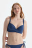 Indigo Kaplı Bikini Üstü
