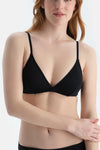Siyah Üçgen Küçük Bikini Üst