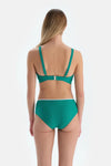 Yeşil Halter Yaka Bikini Üst