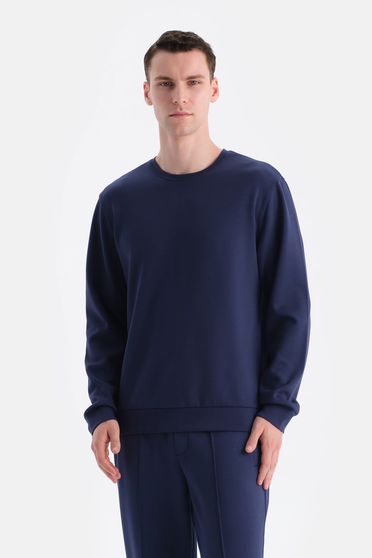 SCUBA BİSİKLET YAKA SWEATSHIRT