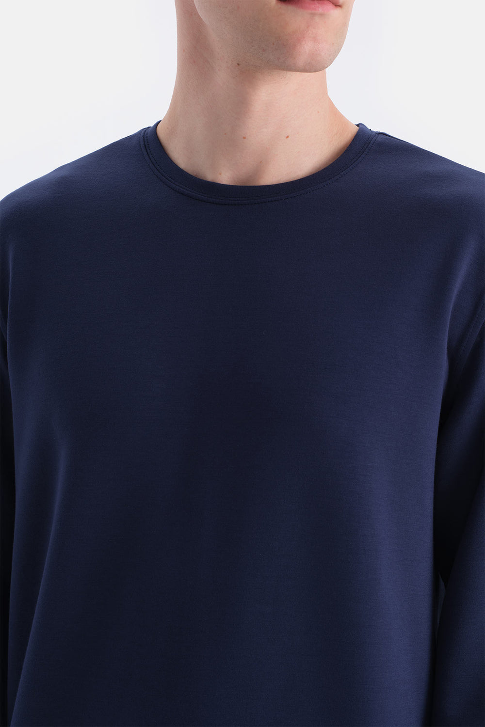 SCUBA BİSİKLET YAKA SWEATSHIRT