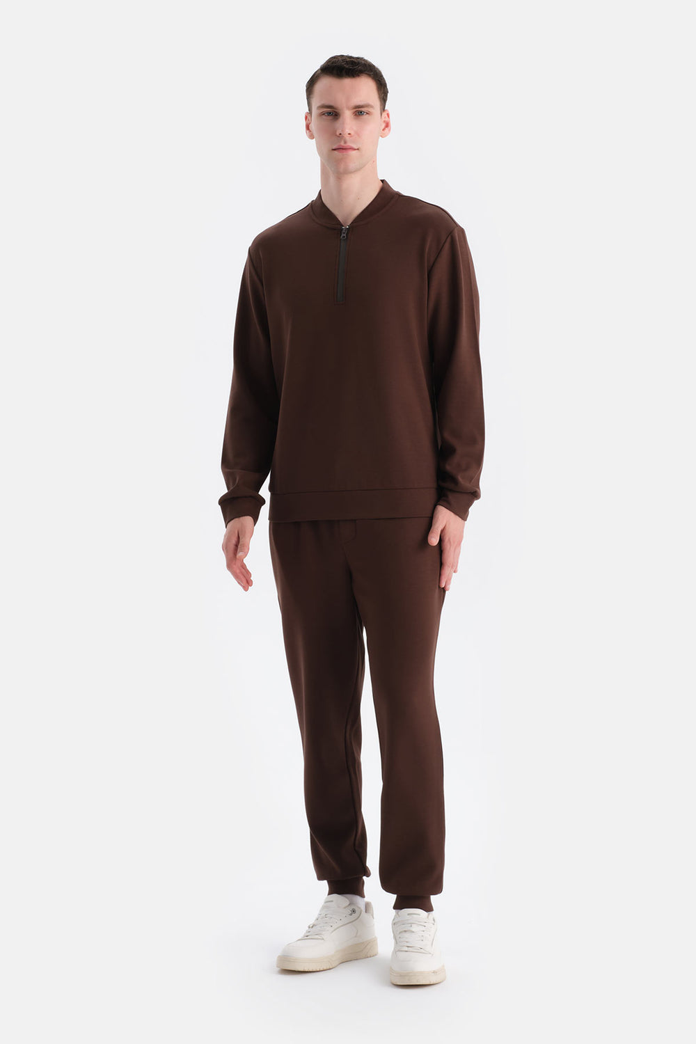 SCUBA YARIM FERMUARLI SWEATSHIRT