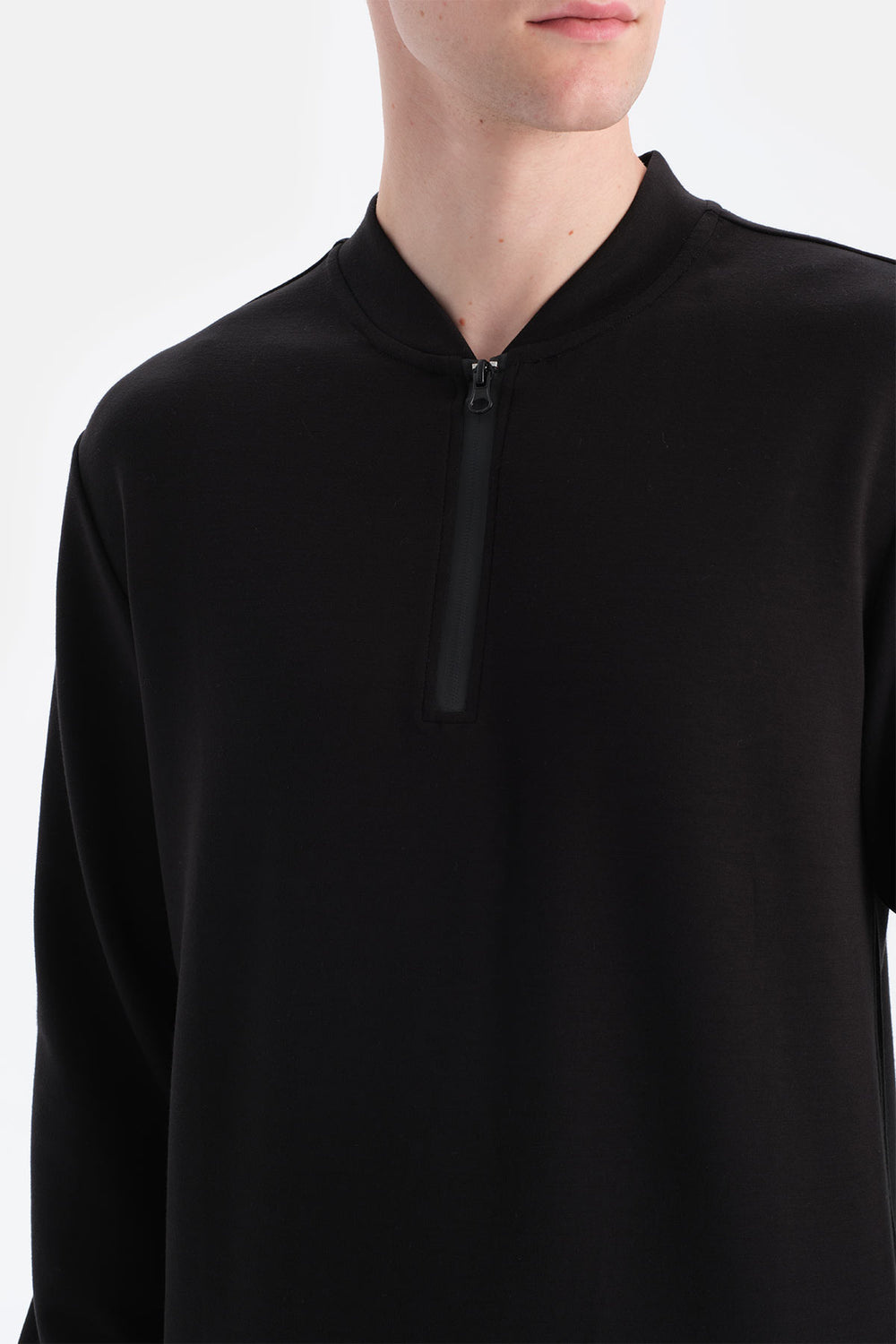 SCUBA YARIM FERMUARLI SWEATSHIRT