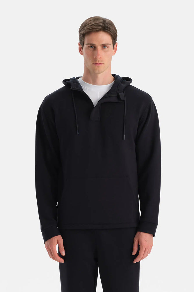 ERKEK KAPİŞONLU MODAL SWEATSHIRT