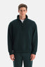 ERKEK YARIM FERMUARLI SWEATSHIRT