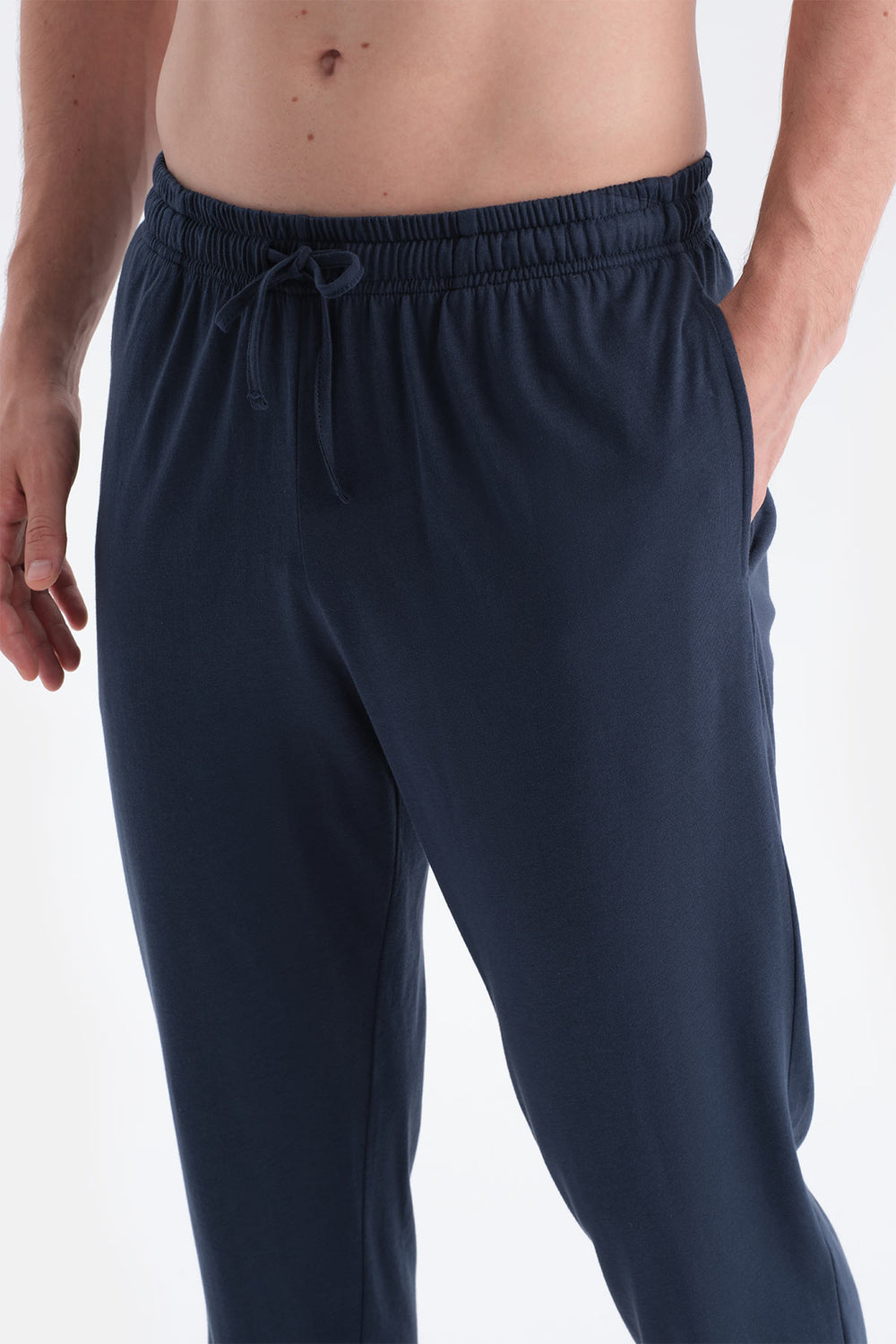 Antrasit-Lacivert İkili Örme Pantalon