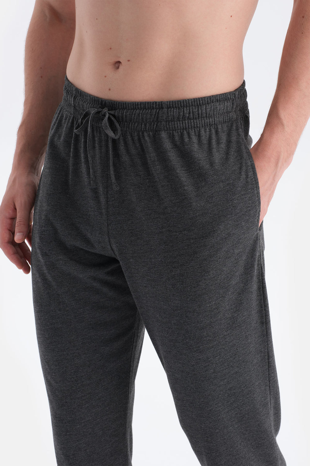 Antrasit-Lacivert İkili Örme Pantalon
