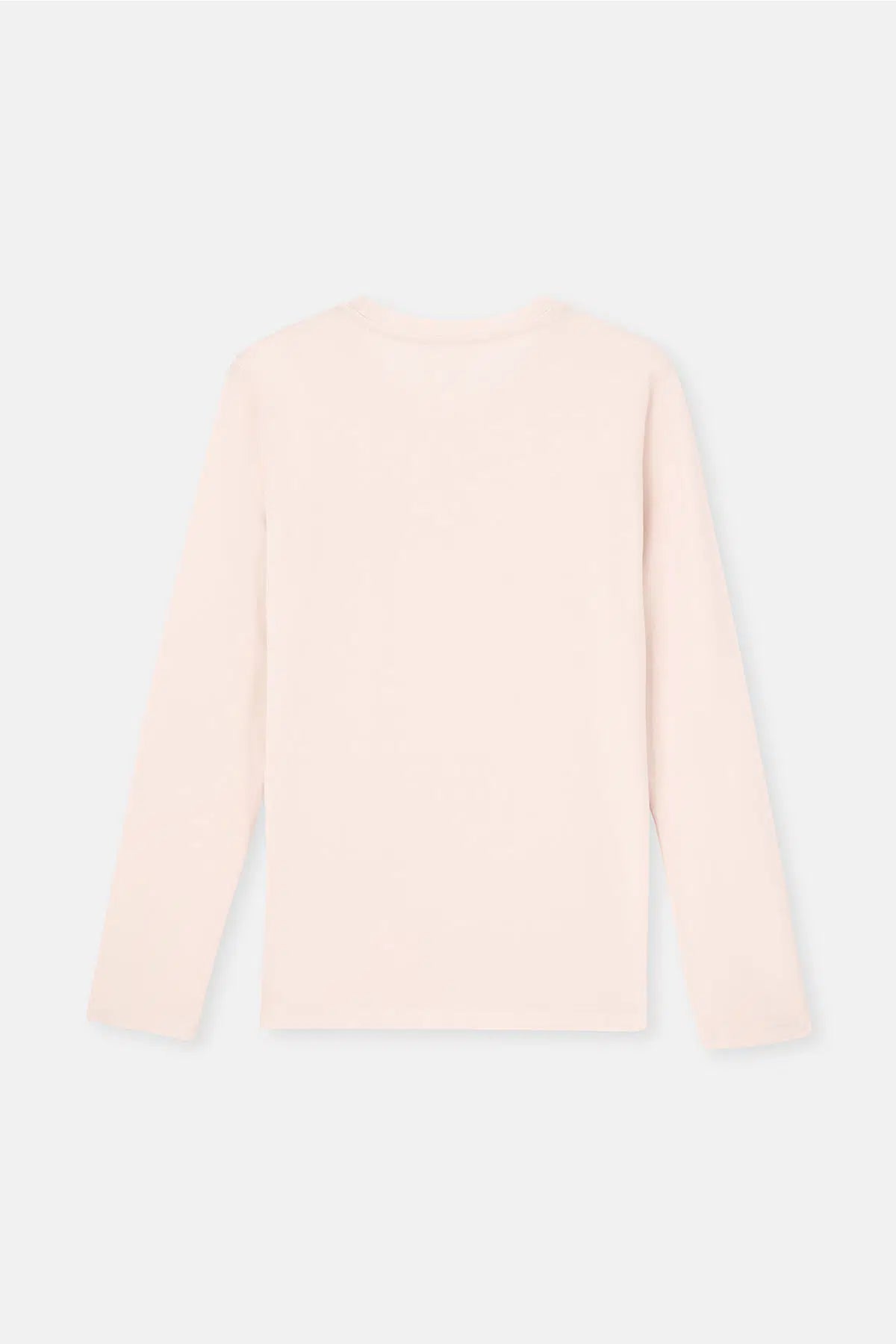 Ekru Uzun Kollu Pijama Takımı