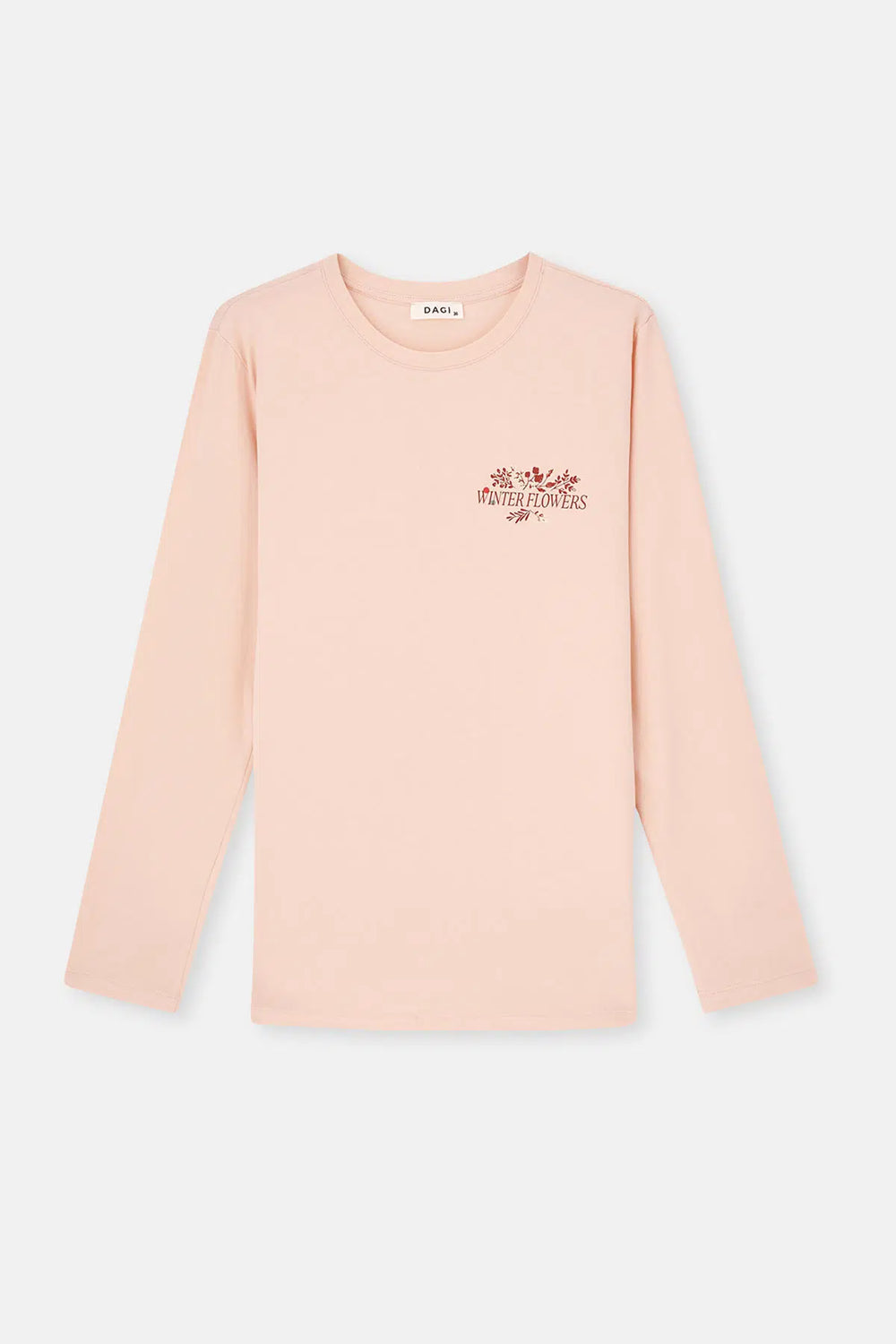 Pudra Uzun Kollu Pijama Takımı