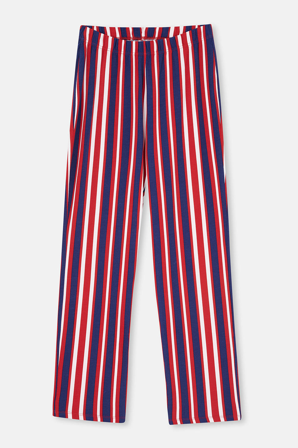 Kırmızı Kadın Uzun Kollu Pijama Tk.