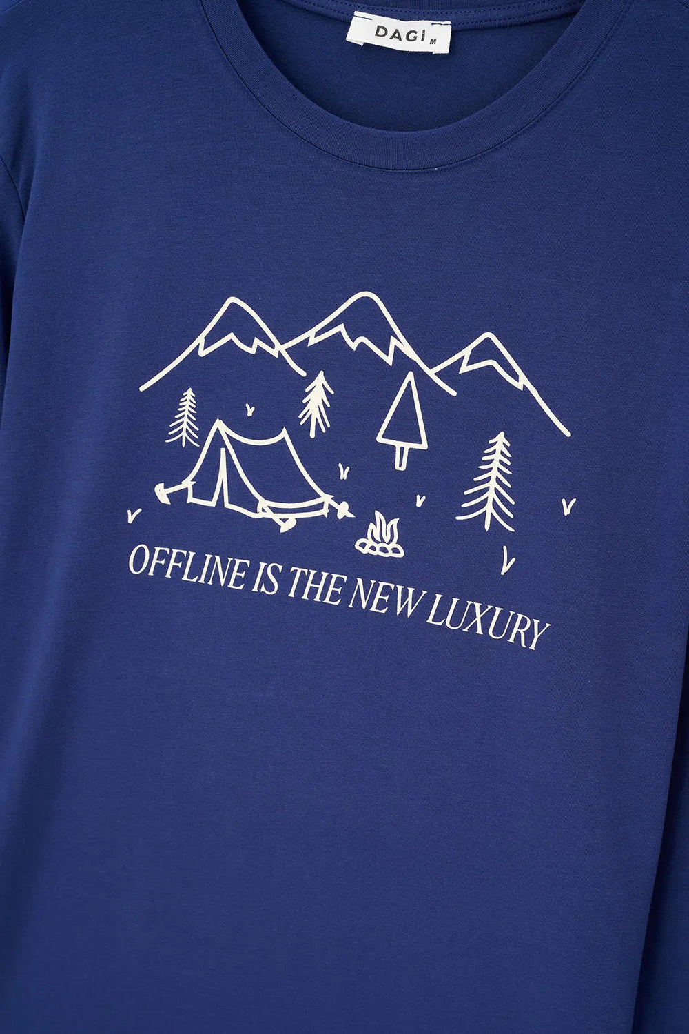 Lacivert Erkek Uzun Kollu Pijama Takımı