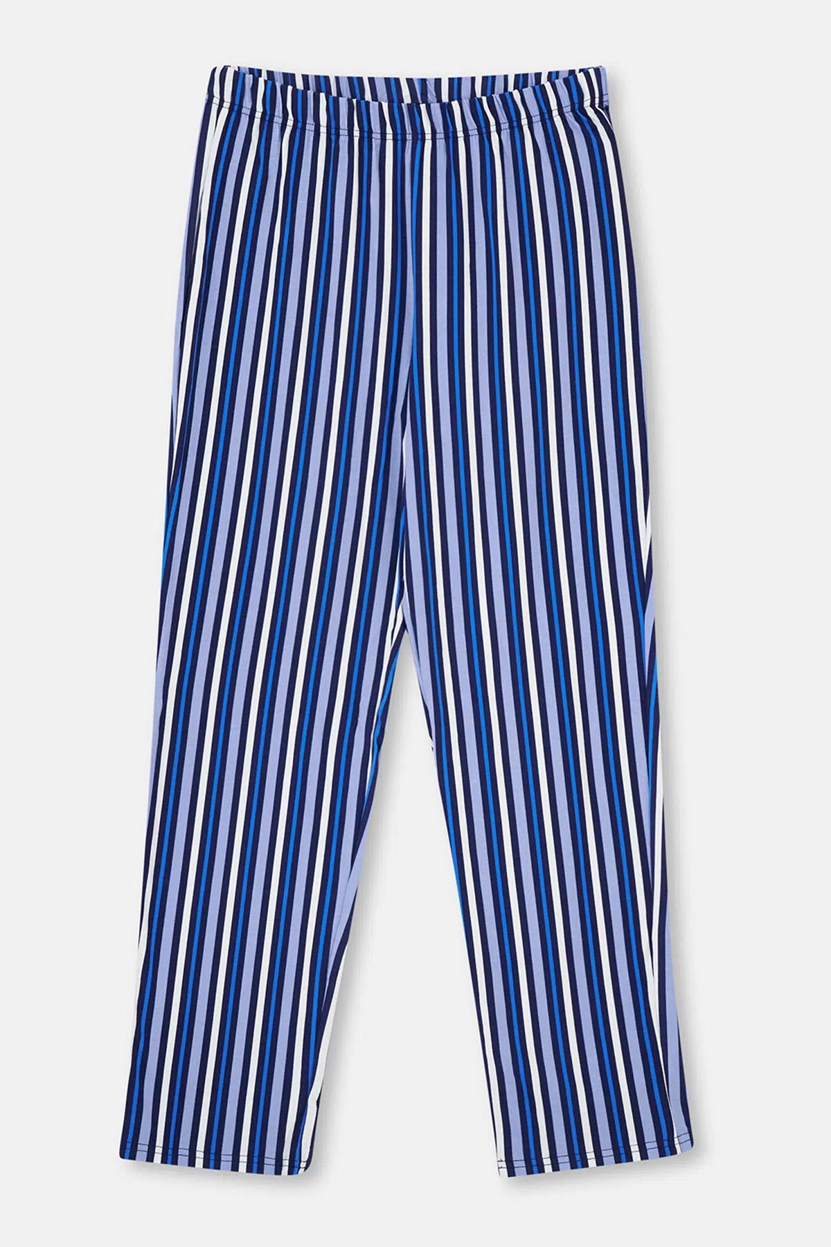 Mavi Erkek Uzun Kollu Pijama Takımı