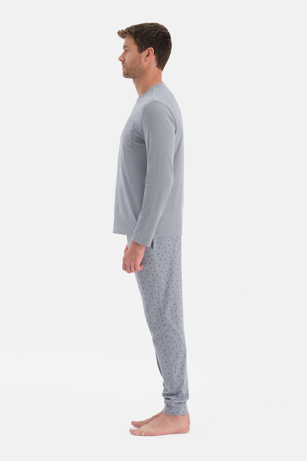 UZUN KOLLU TİŞÖRT PANTOLON TAKIM