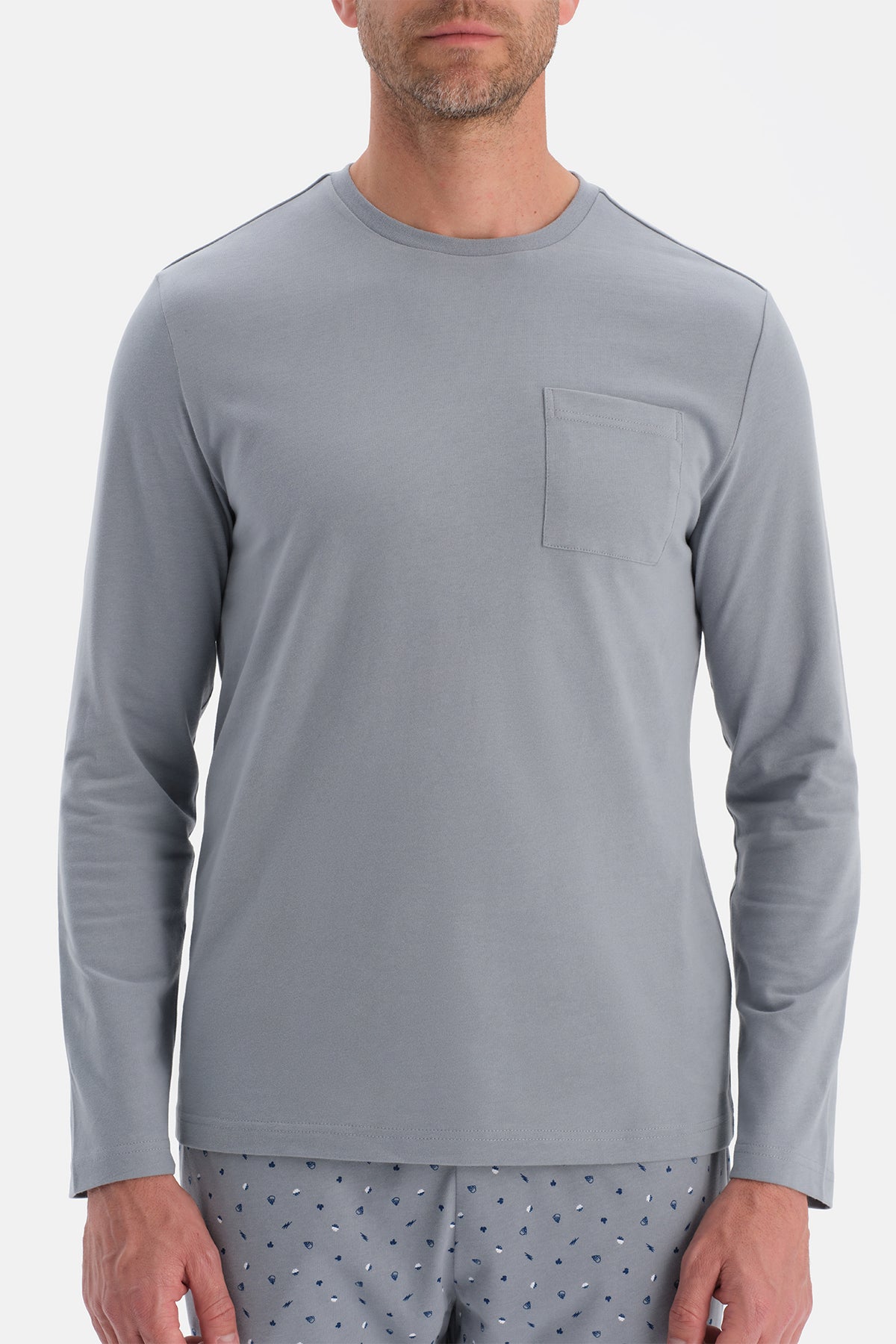 UZUN KOLLU TİŞÖRT PANTOLON TAKIM