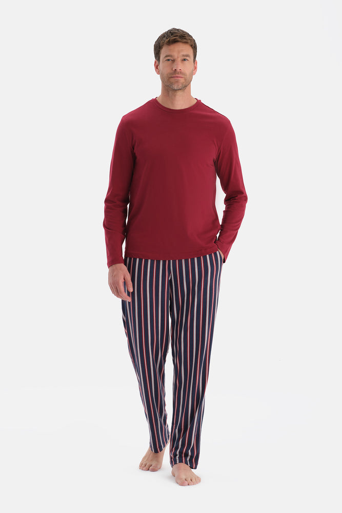 UZUN KOLLU TİŞÖRT PANTOLON TAKIM