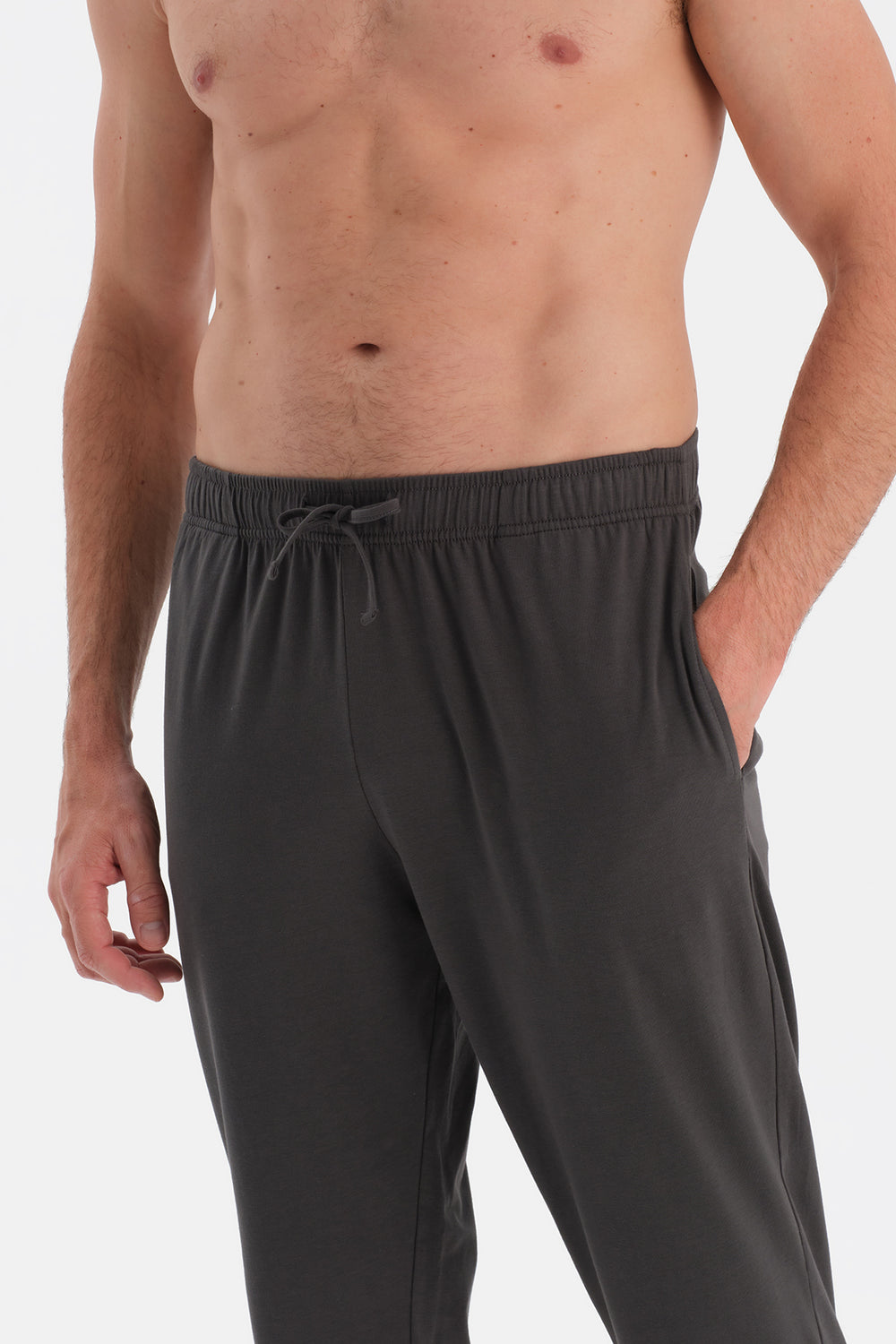 JOGGER PAÇA İKİLİ ÖRME PANTOLON