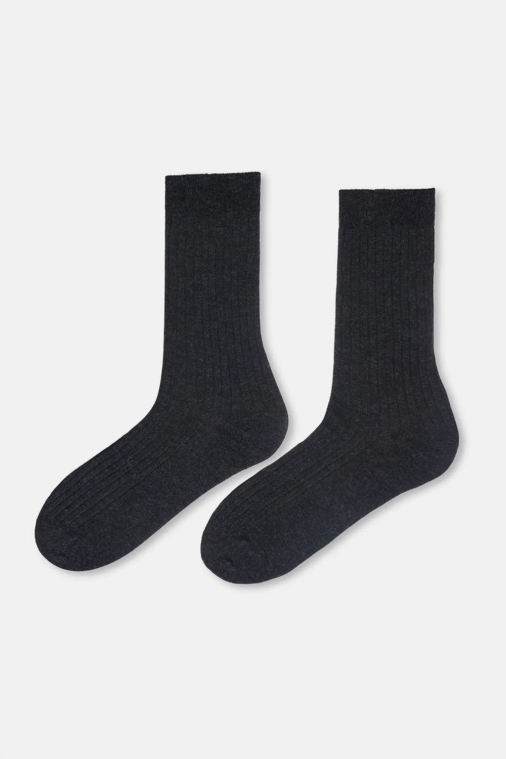 ERKEK YÜN KARIŞIMLI İNCE RIB ÇORAP