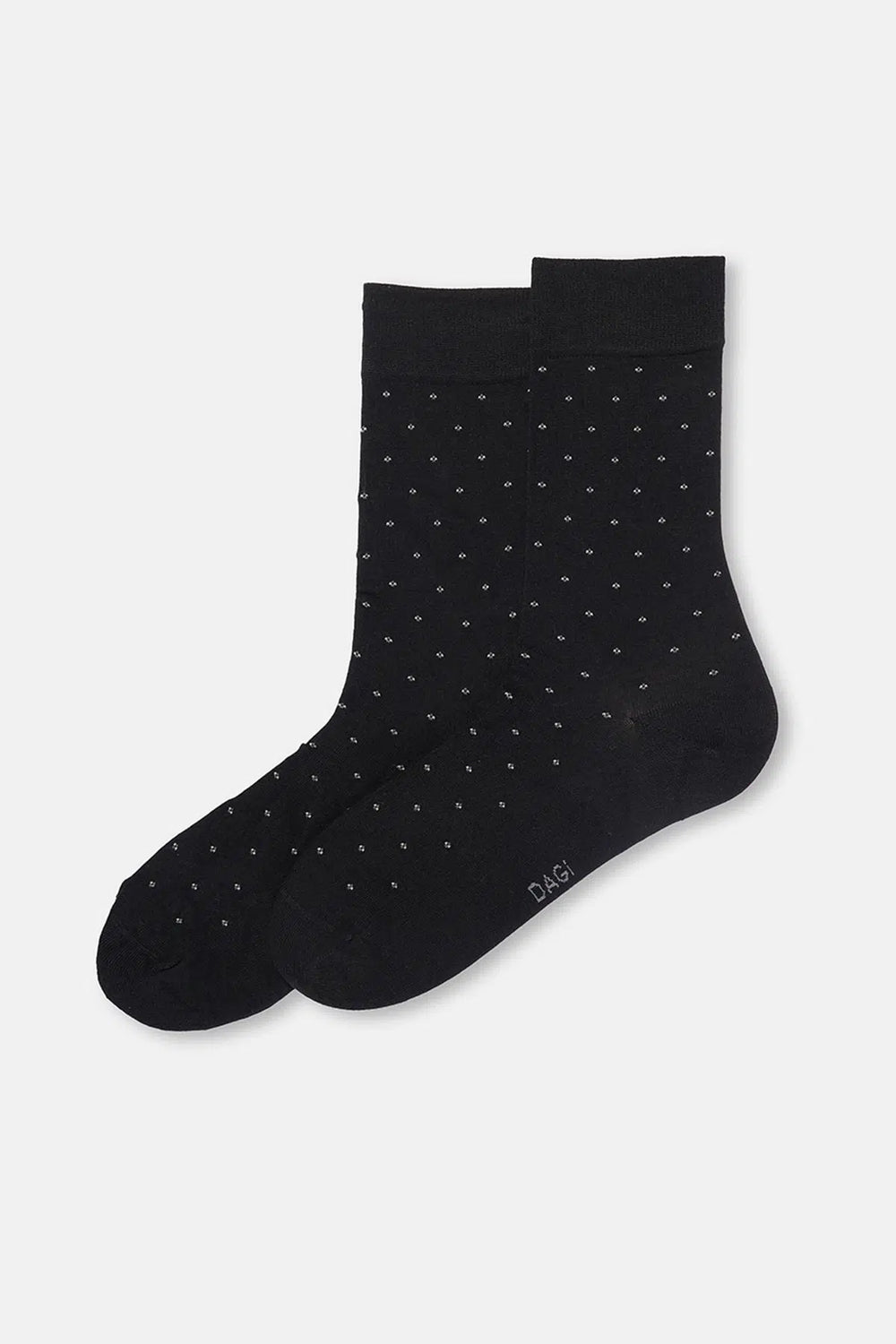 Antrasit-Siyah Erkek 2'li Mini Desen Bambu Çorap