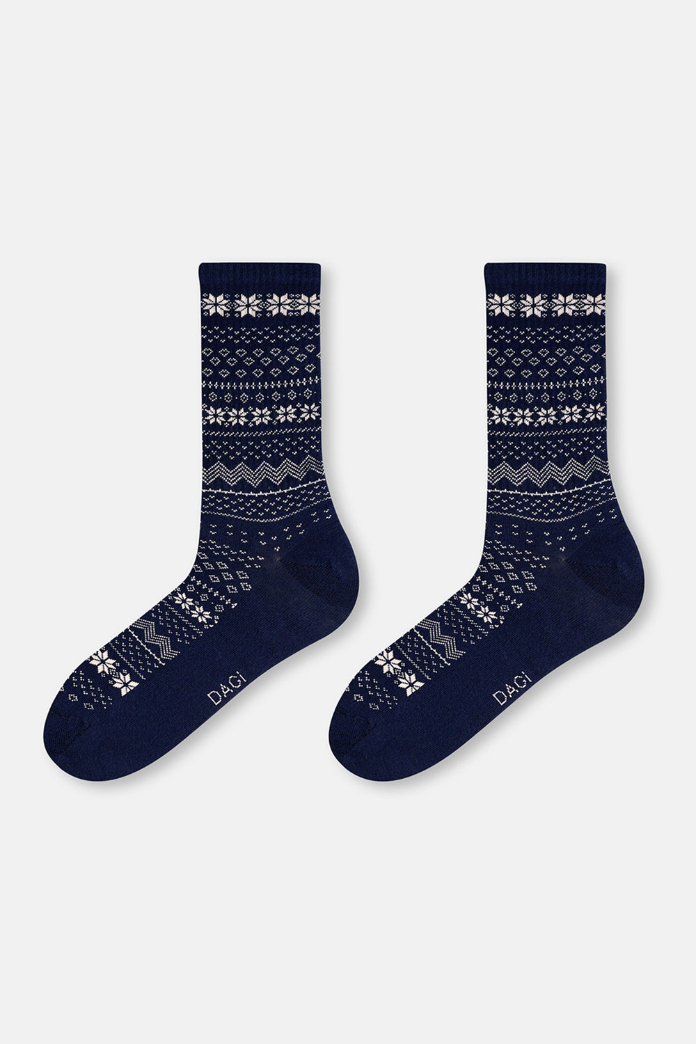 ERKEK 2'Lİ GEYİK DESENLİ YILBAŞI ÇORAP