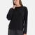 Siyah Basic Modal Sweatshirt