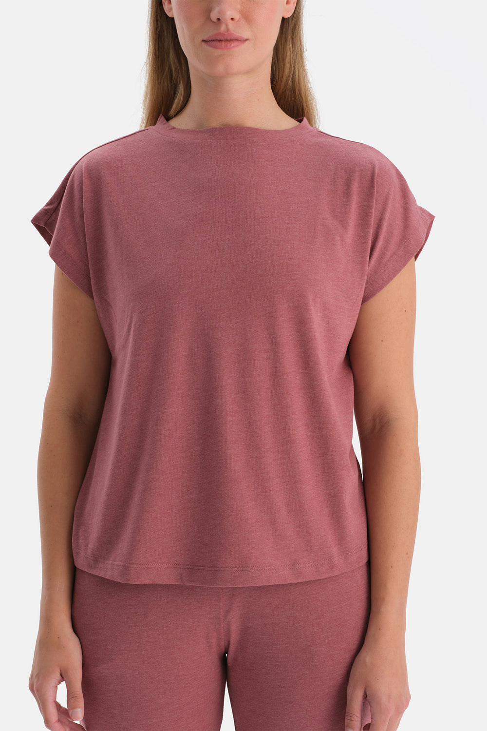 Kiremit Kısa Kollu Tişört Pantolon Takım