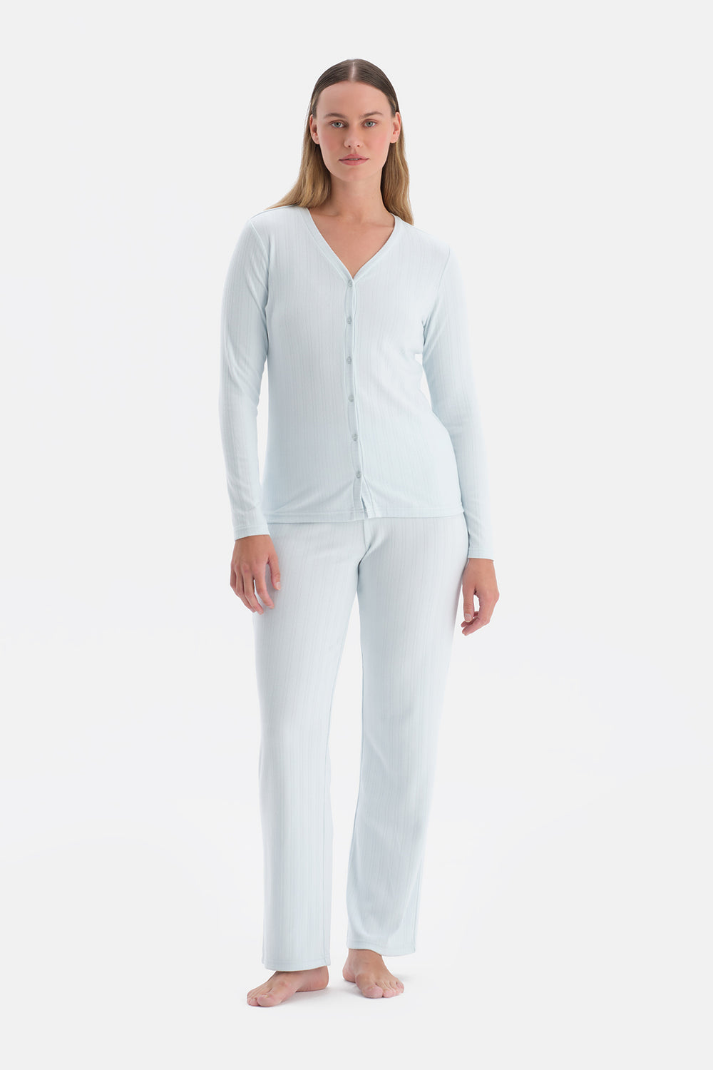 POINTEL V YAKA TİŞÖRT PANTOLON TAKIM