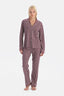 GEOMETRİK DESENLİ GÖMLEK PANTOLON TAKIM
