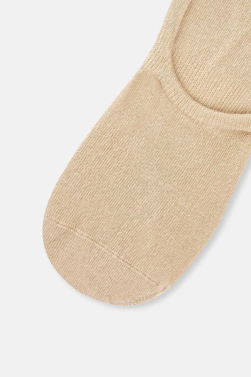 Beyaz-Siyah-Ten Kadın 3'lü Görünmez Çorap