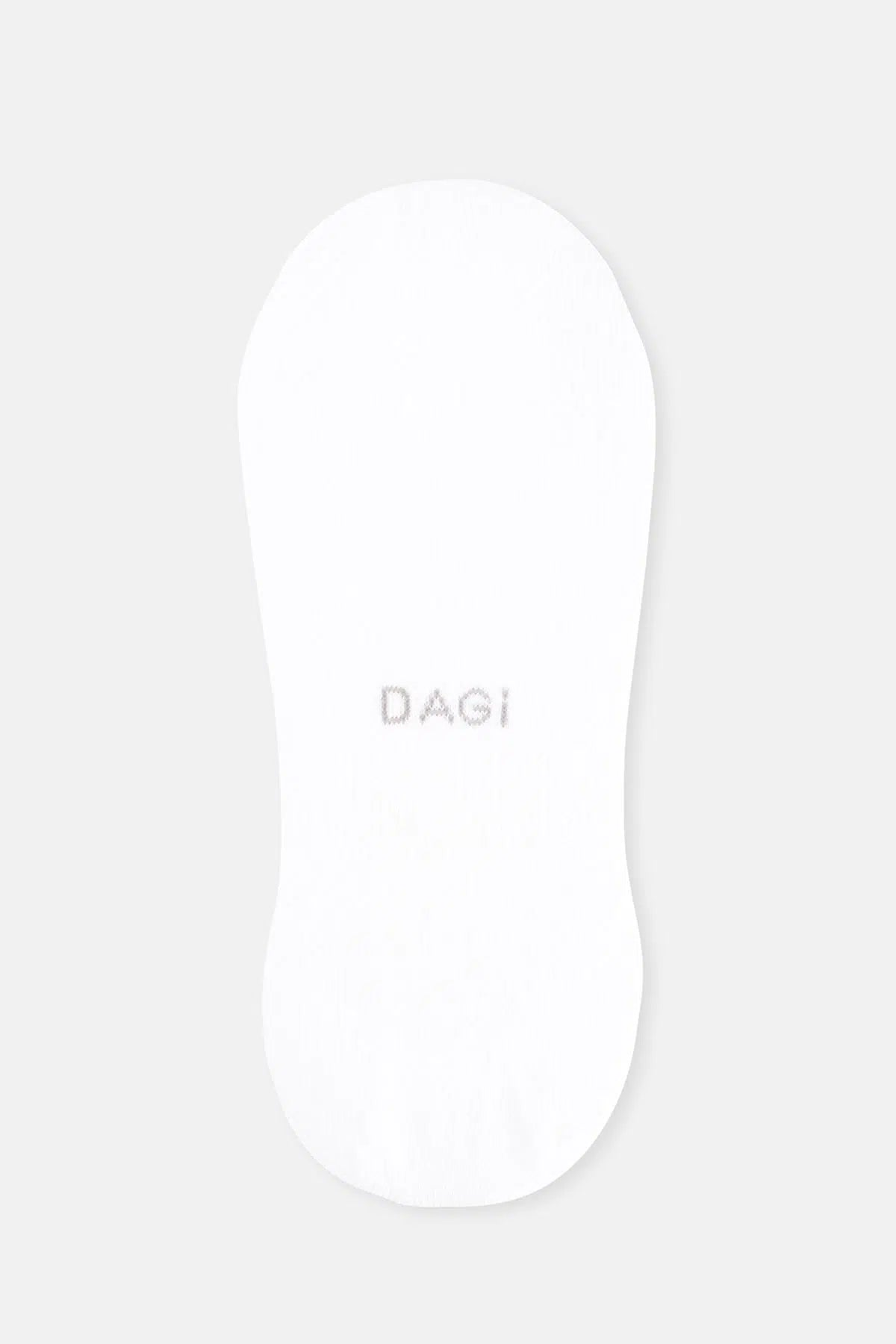 Beyaz-Siyah-Ten Kadın 3'lü Görünmez Çorap