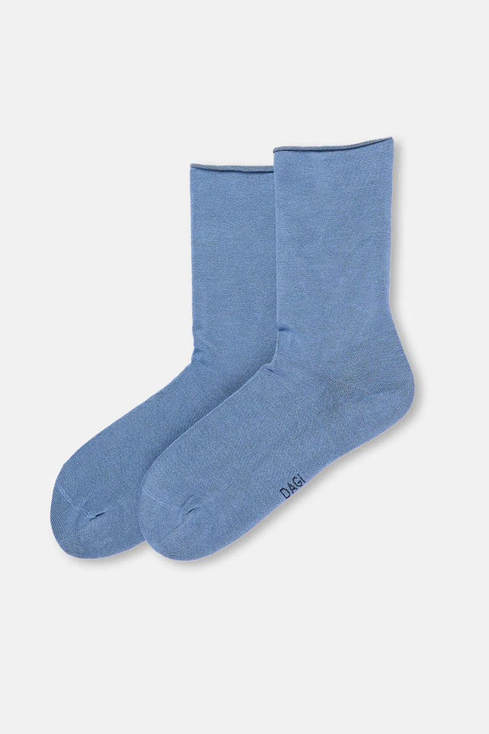 Açık Mavi-Mavi Kadın 2'li Modal Basic Çorap